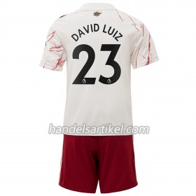 Arsenal David Luiz 23 Kinder Auswärts Trikotsatz 2020/21 Kurzarm (+ Kurze Hosen)